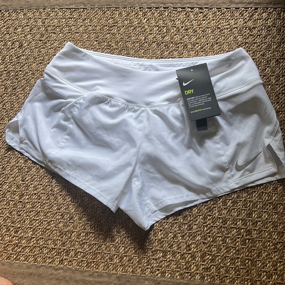 White Nike Shorts